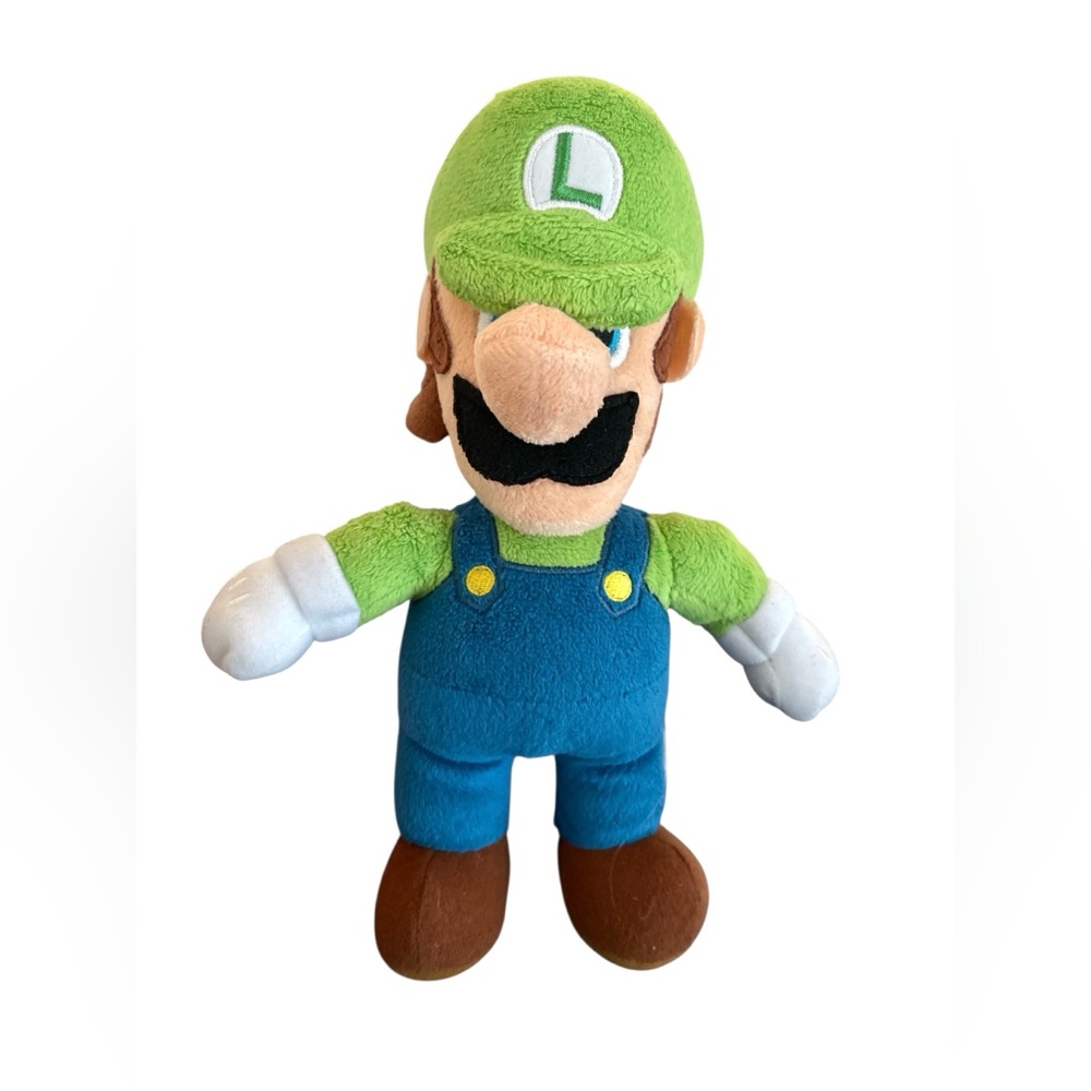 SUPER MARIO BROS. LUIGI PLUSH STUFFED ANIMAL